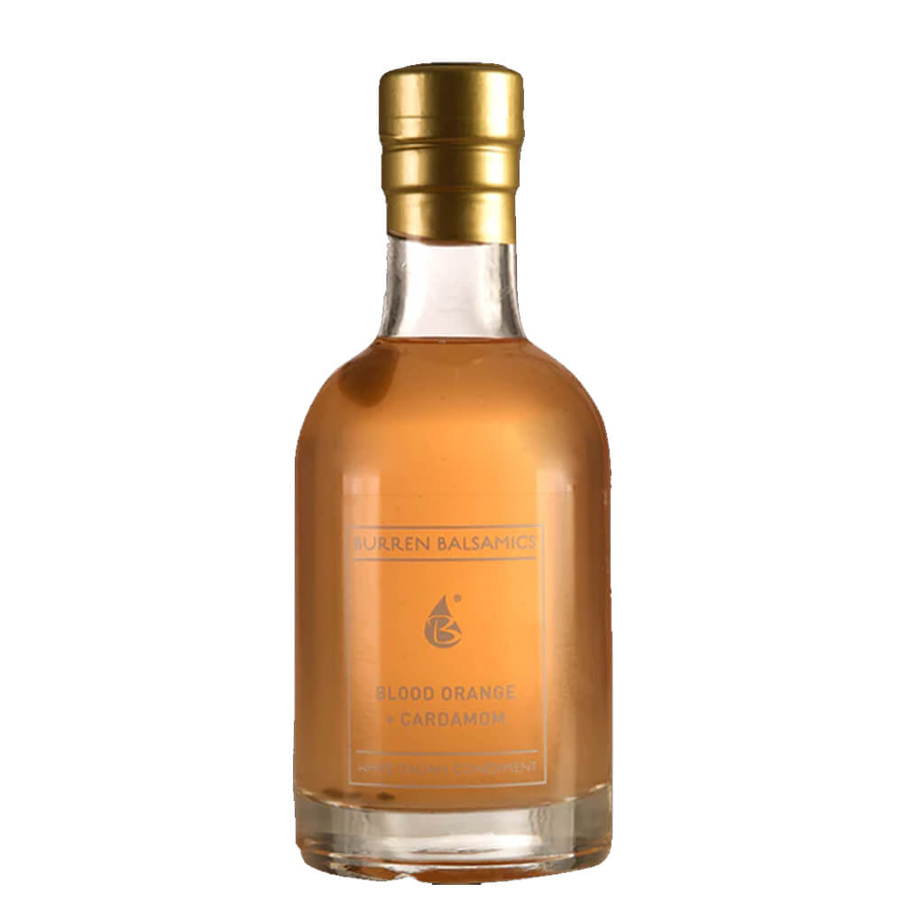 Burren Balsamics Blood Orange & Cardamom Infused White Balsamic Vinegar 200ml